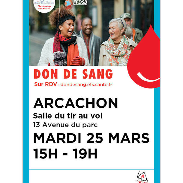 Collecte de sang Arcachon